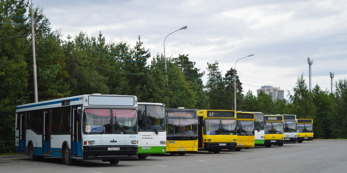 Ханты-Мансийский АО, МАЗ-104.Х25 № 2872; Ханты-Мансийский АО — Автобусные вокзалы, станции и конечные остановки