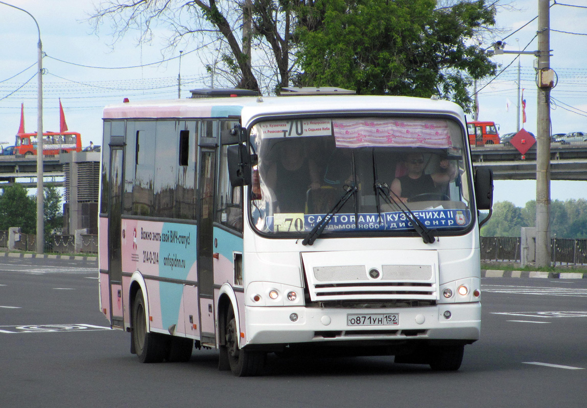 Nizhegorodskaya region, PAZ-320412-05 № О 871 УН 152