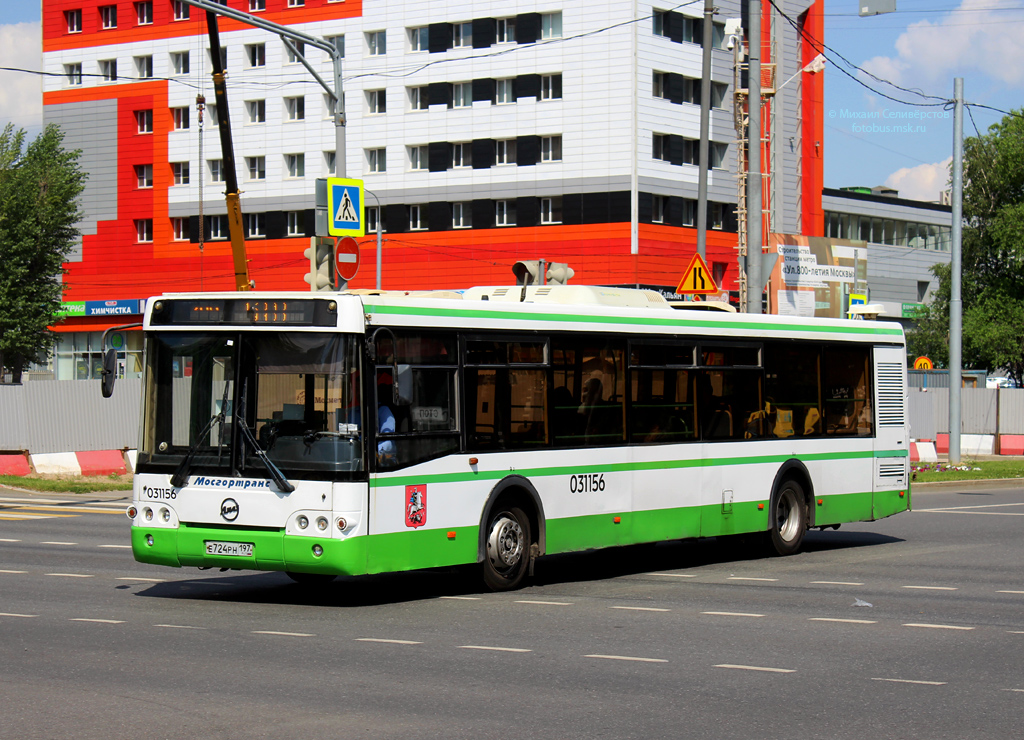 Moskau, LiAZ-5292.21 Nr. 031156