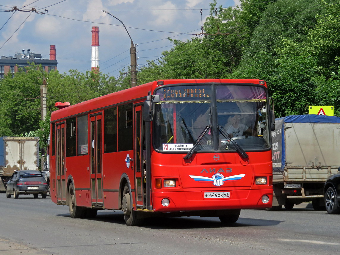 Кировская область, ЛиАЗ-5293.54 № Н 444 ОХ 43