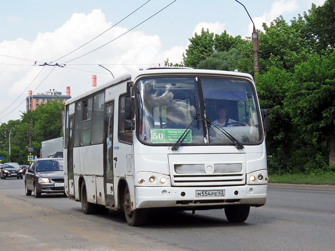 Кировская область, ПАЗ-320402-03 № М 554 РЕ 43