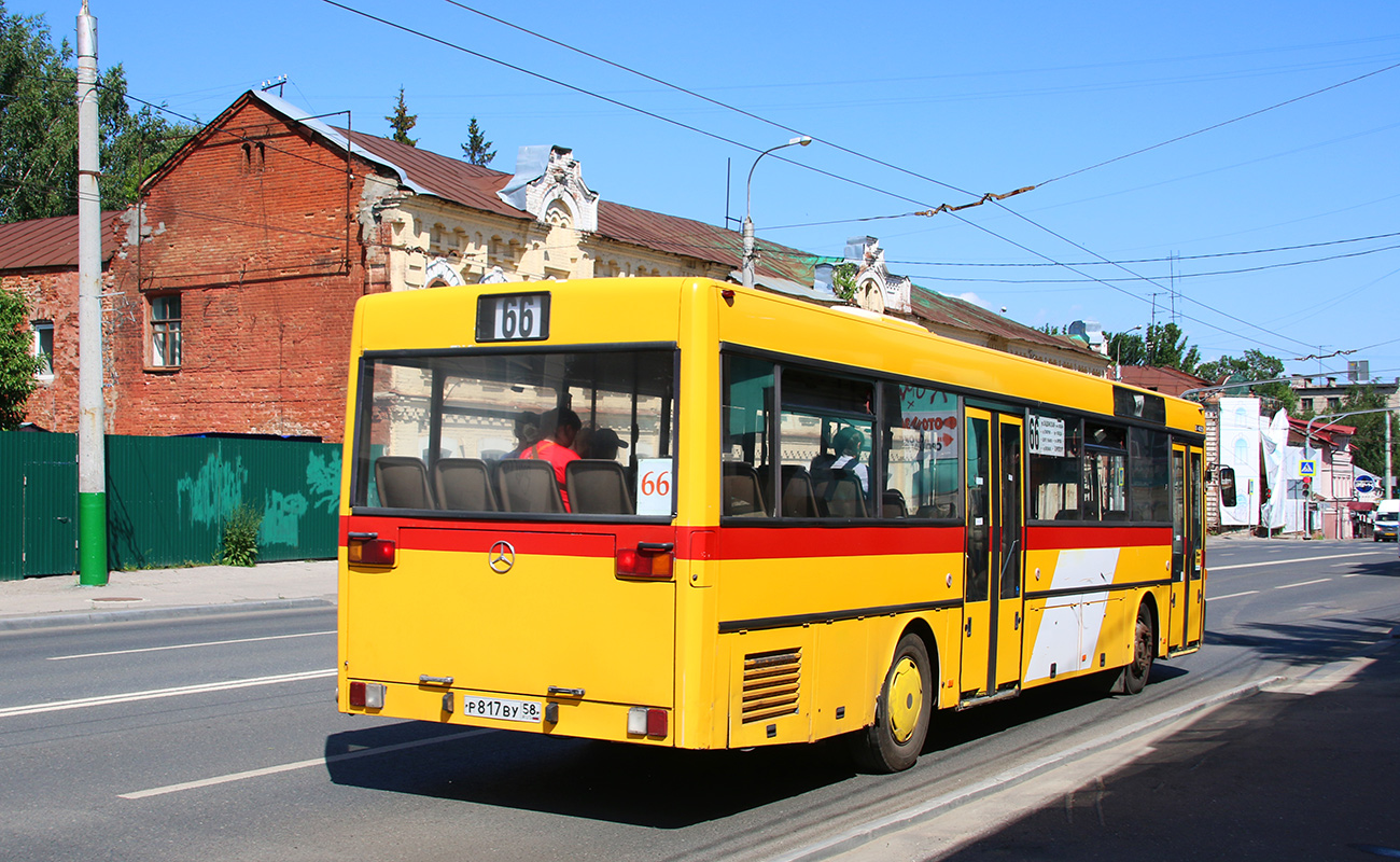 Penza region, Mercedes-Benz O405 Nr. Р 817 ВУ 58