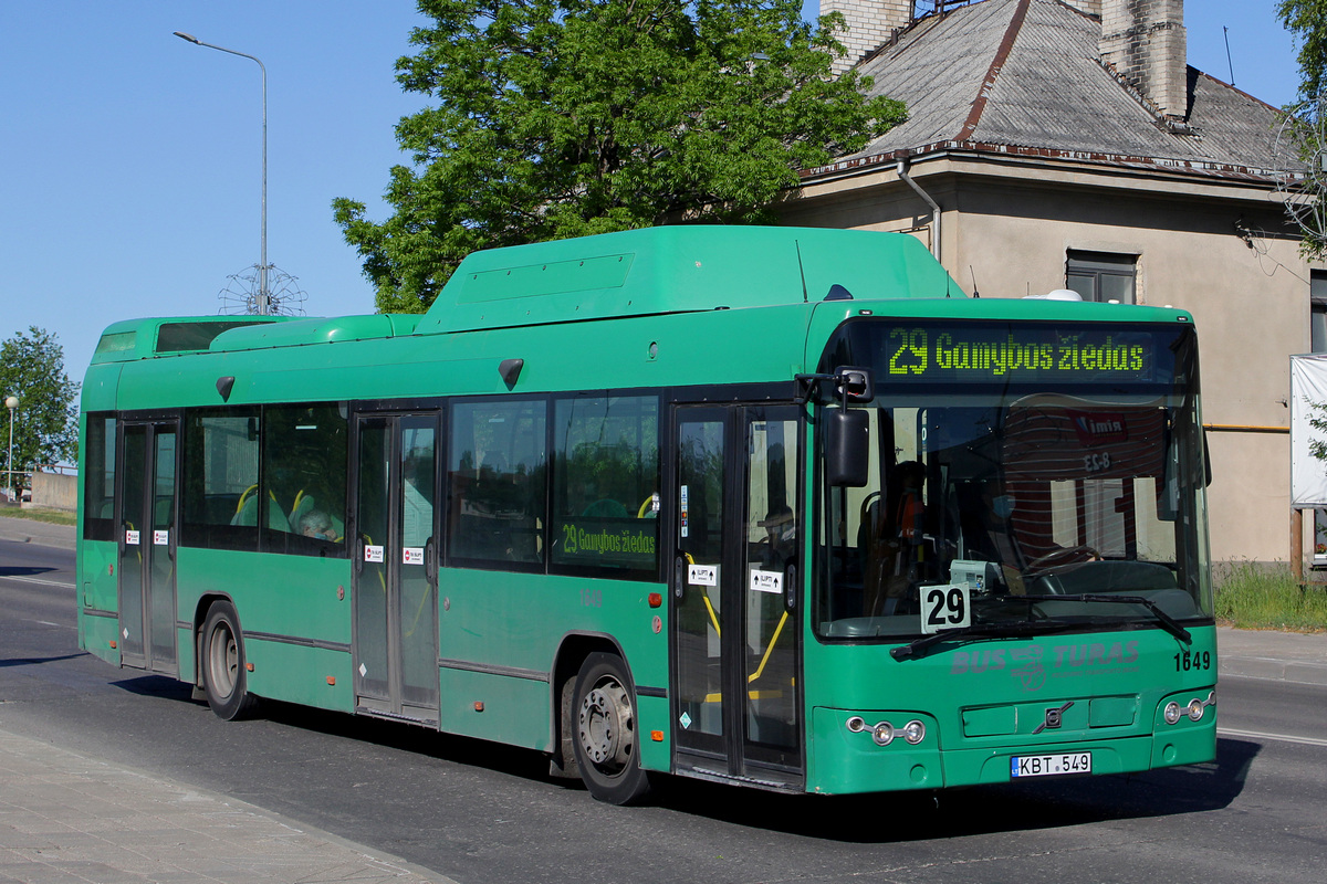 Литва, Volvo 7700 CNG № 1649