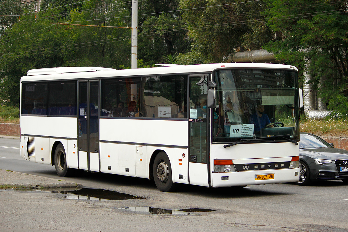 Dnepropetrovsk region, Setra S315UL # AE 0071 AB