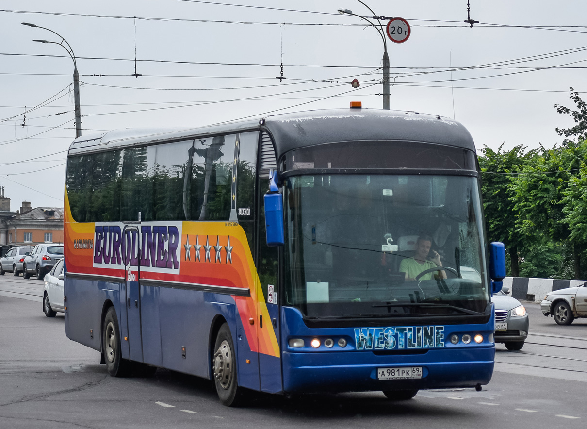 Тверская область, Neoplan N316SHD Euroliner № А 981 РК 69