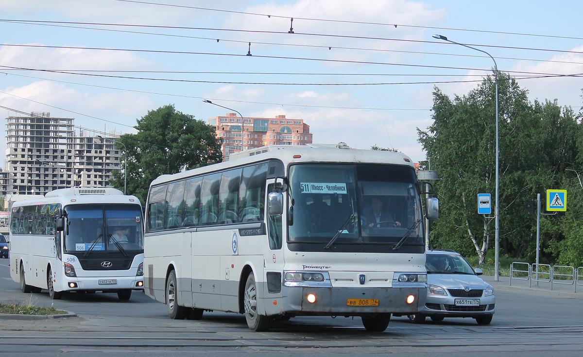 Челябинская область, Hyundai AeroExpress Hi-Class № ВВ 808 74