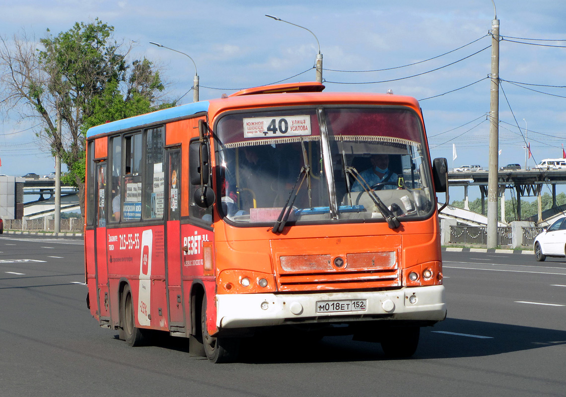 Нижегородская область, ПАЗ-320402-05 № М 018 ЕТ 152