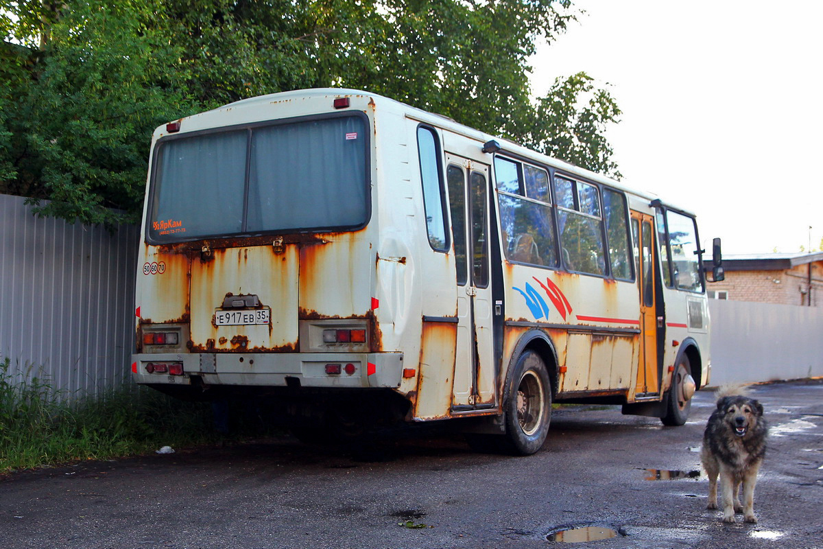 Вологодская область, ПАЗ-4234 № Е 917 ЕВ 35 — Фото — Автобусный транспорт