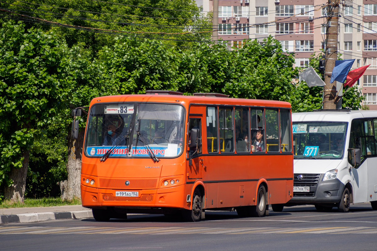 Нижегородская область, ПАЗ-320414-05 "Вектор" № Р 191 АО 152