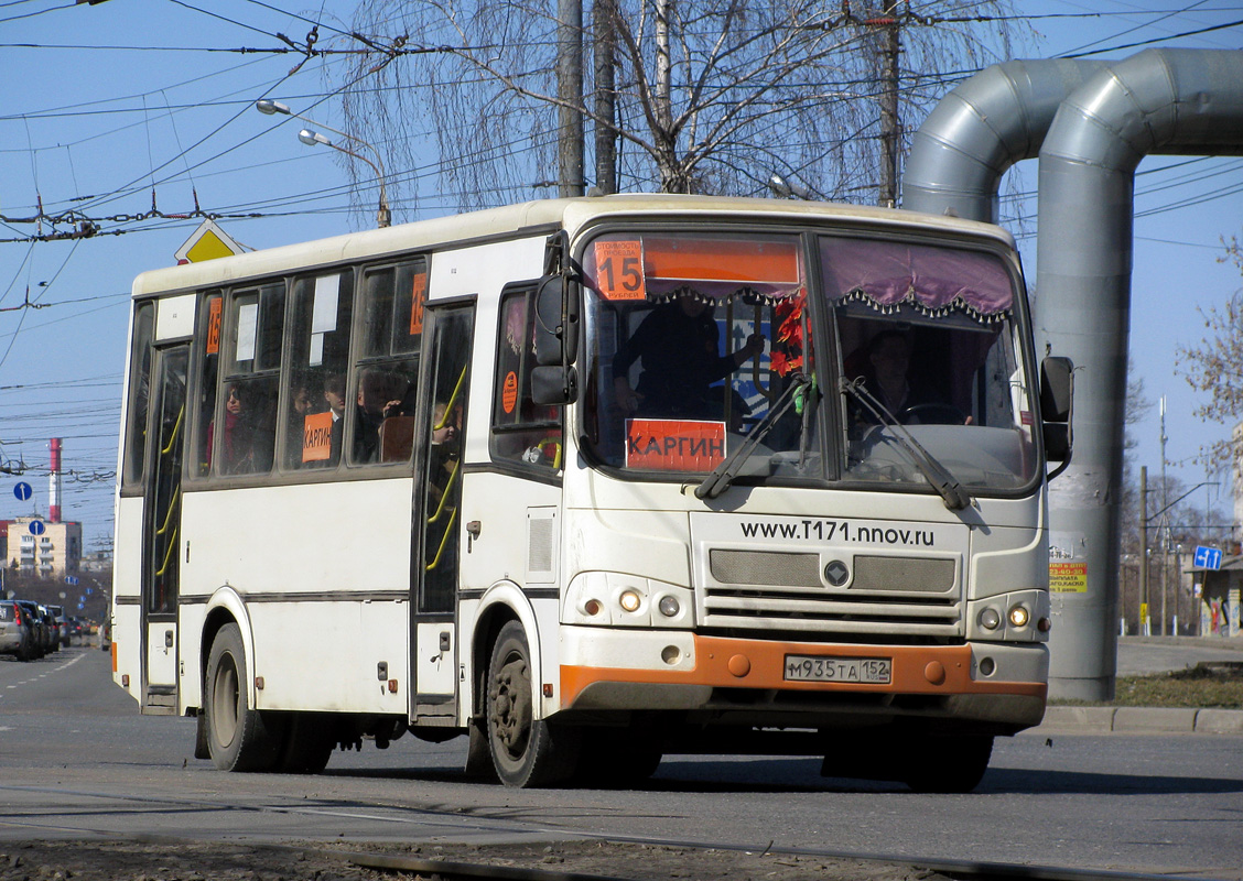 Nizhegorodskaya region, PAZ-320412-05 Nr. М 935 ТА 152