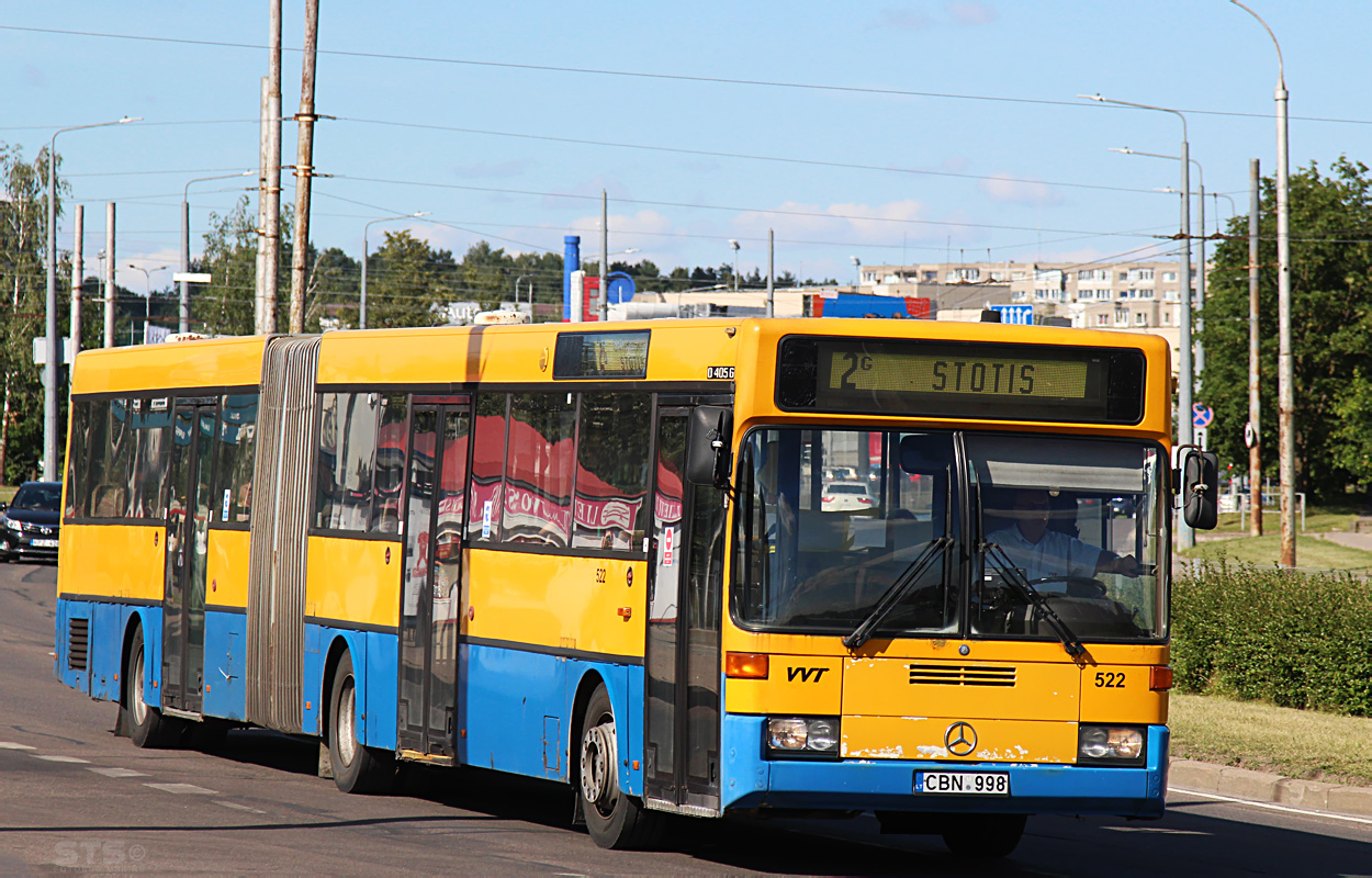 Litvánia, Mercedes-Benz O405G sz.: 522