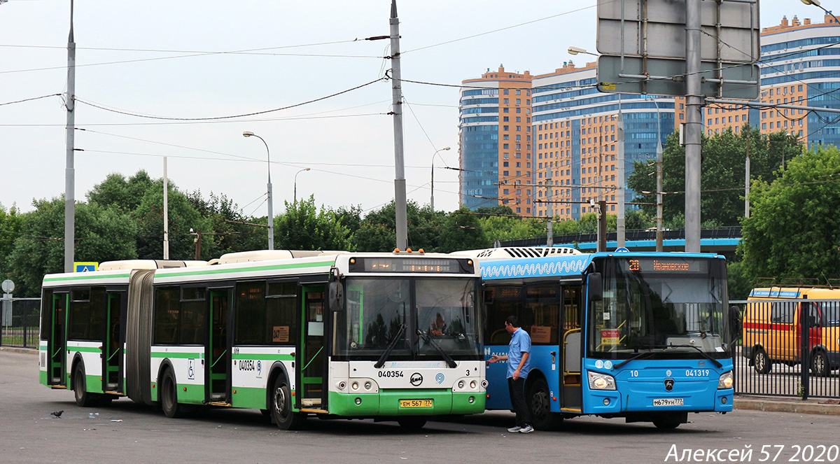 Москва, ЛиАЗ-6213.21 № 040354