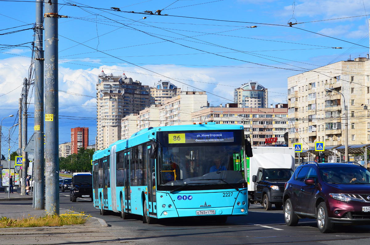 Санкт-Петербург, МАЗ-216.066 № 2227