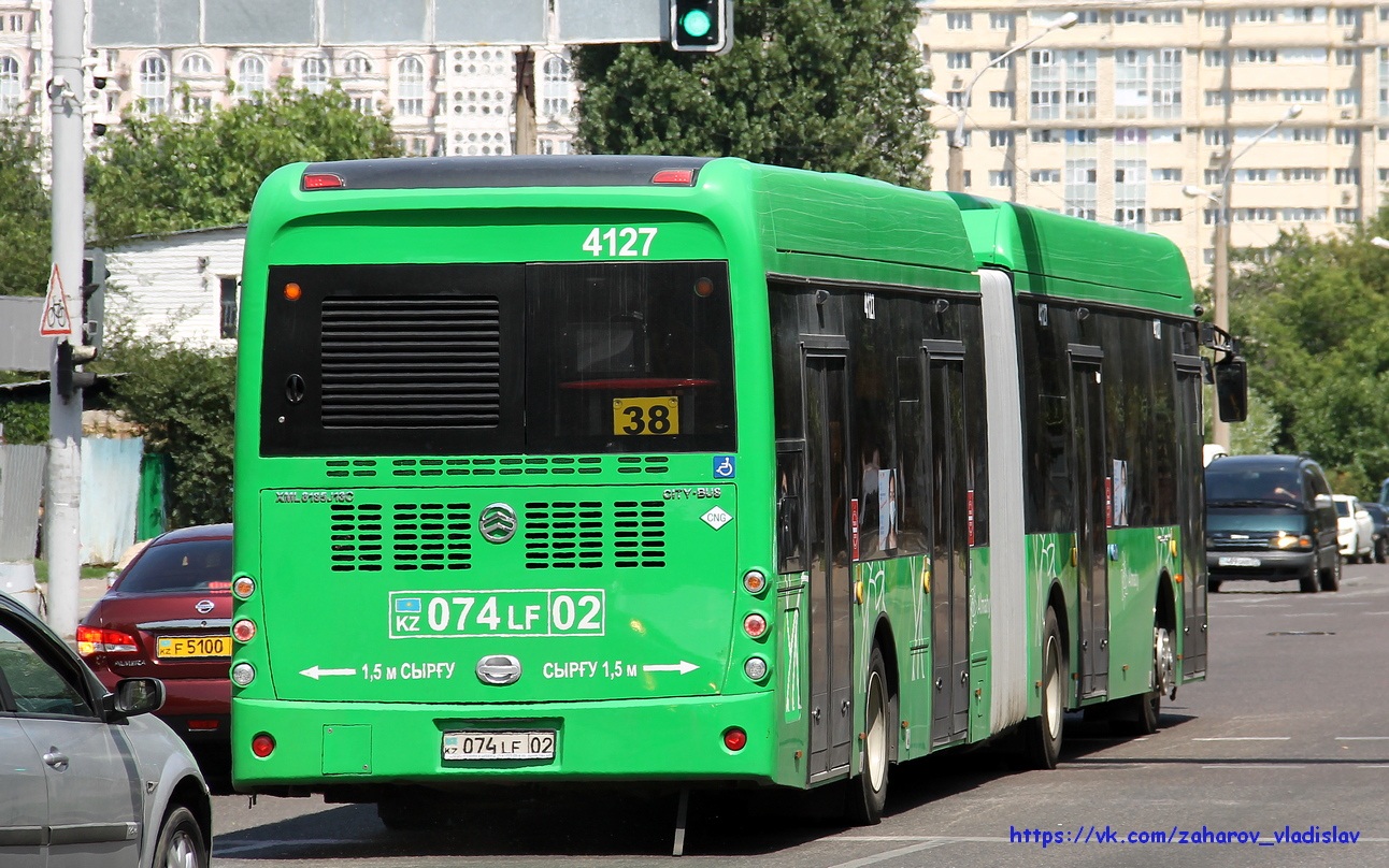 Алматы, Golden Dragon XML6185J13C (Hyundai Trans Auto) № 4127