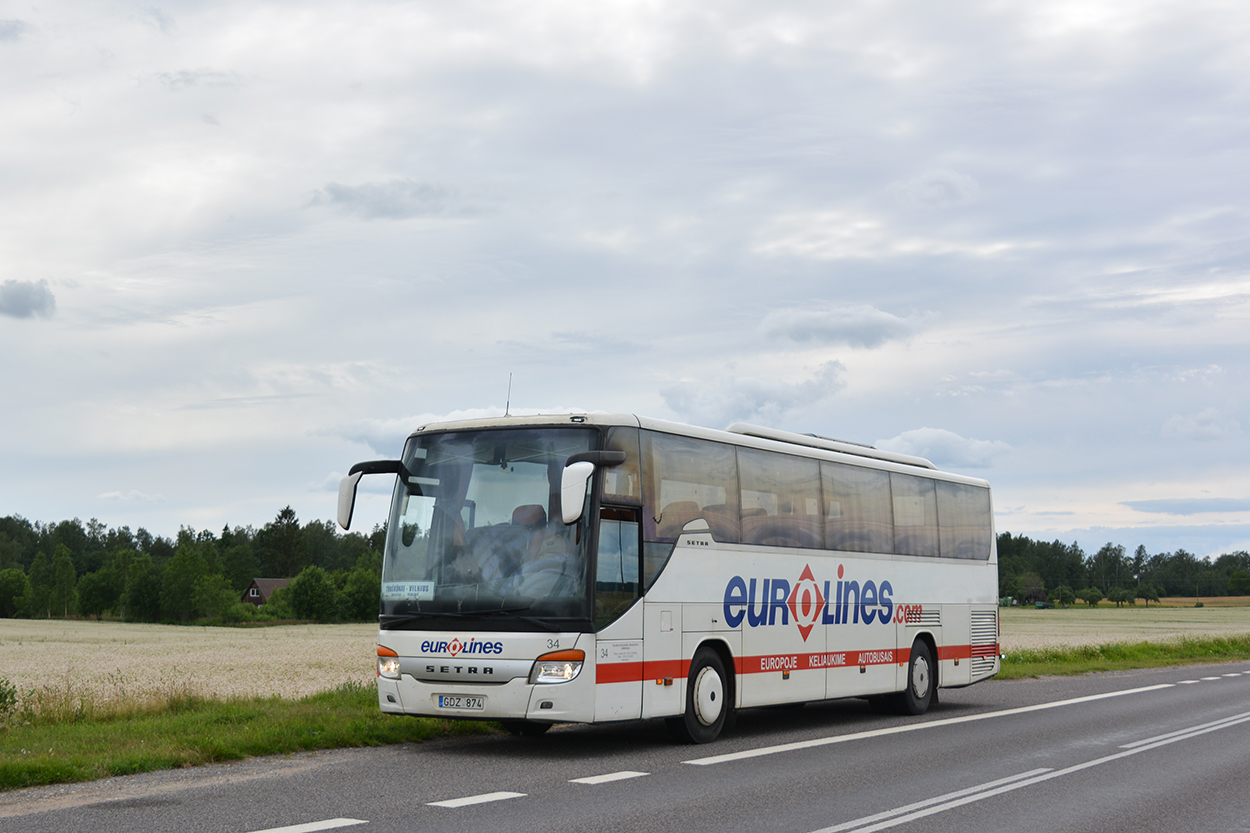 Литва, Setra S415GT-HD № 34