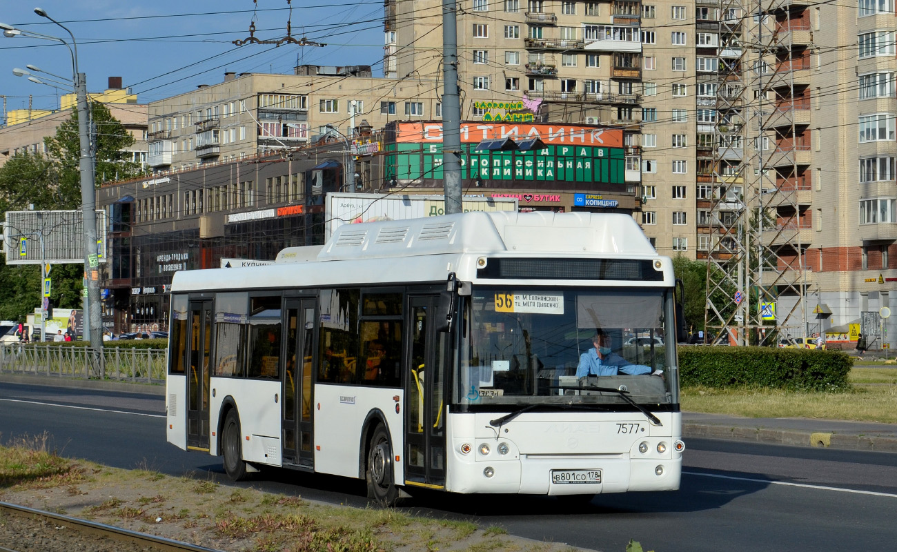 Санкт-Петербург, ЛиАЗ-5292.71 № 7577