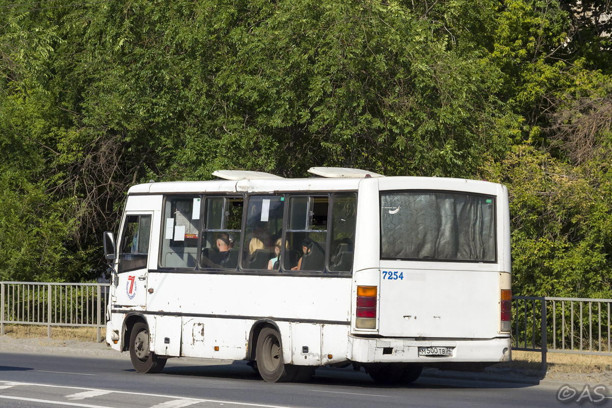 Волгоградская область, ПАЗ-320402-03 № 7254