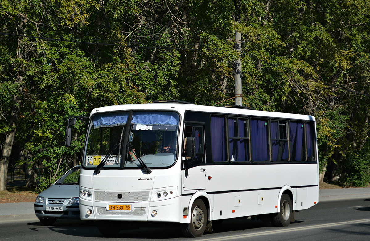 Тюменская область, ПАЗ-320412-05 "Вектор" № АМ 230 72