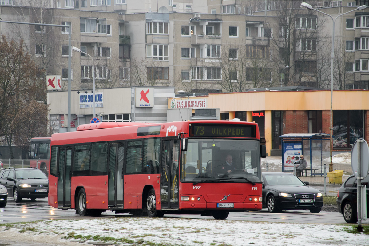 Литва, Volvo 7700 № 792