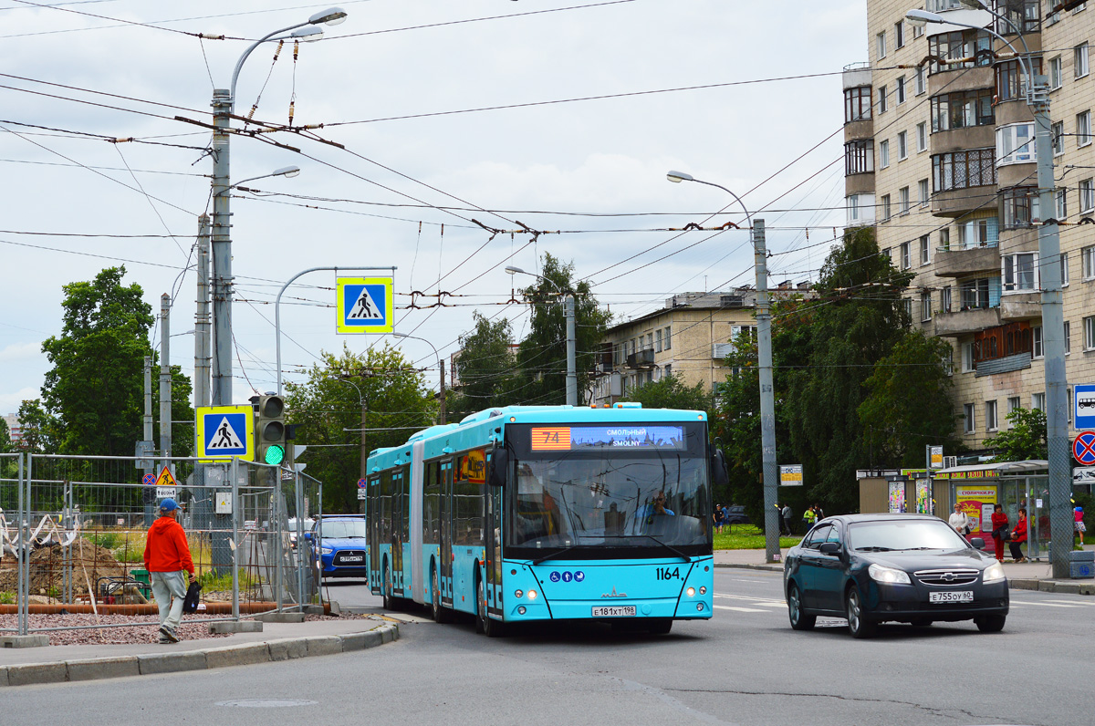 Санкт-Петербург, МАЗ-216.066 № 1164