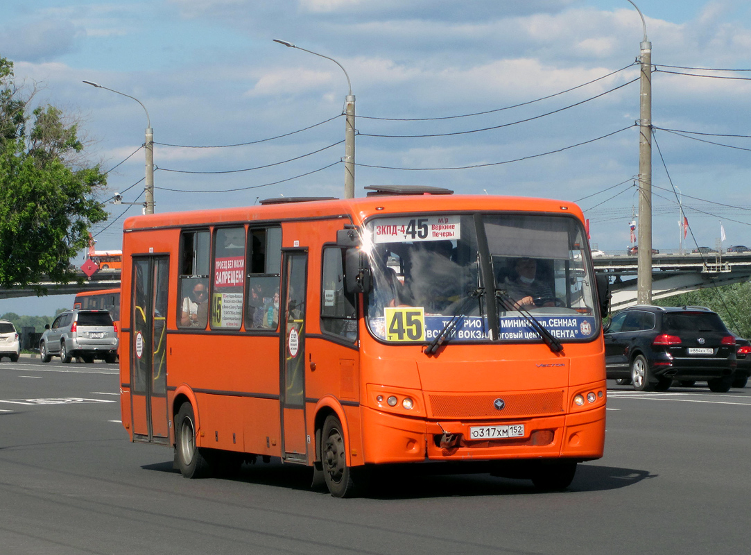 Нижегородская область, ПАЗ-320414-05 "Вектор" № О 317 ХМ 152