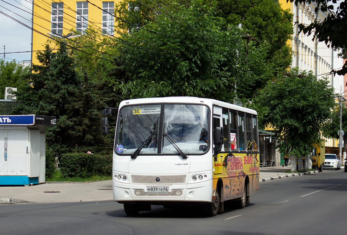 Рязанская область, ПАЗ-320402-05 "Вектор" № М 839 ТВ 62