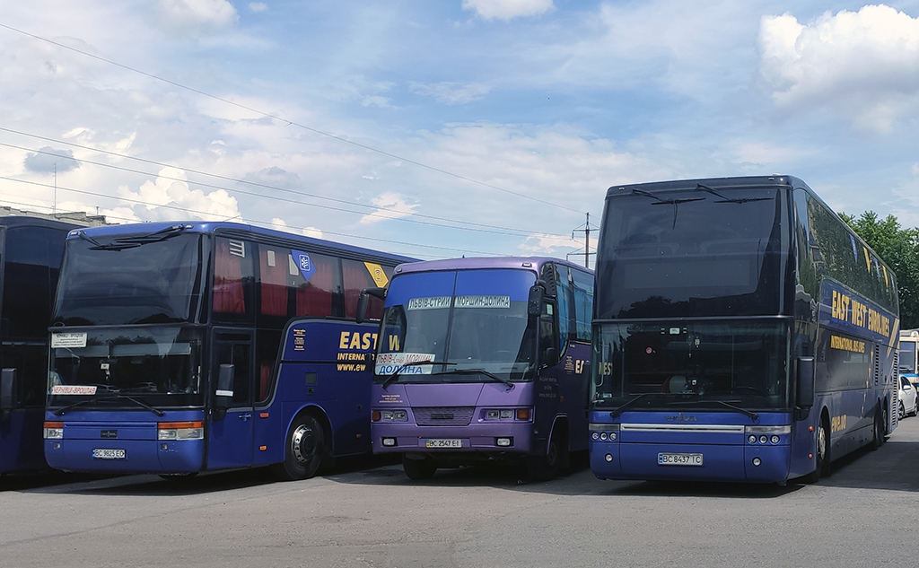 Львовская область, Van Hool TD927 Astromega № BC 8437 IC