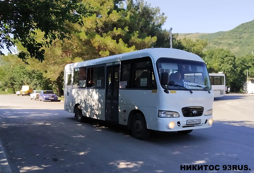 Краснодарский край, Hyundai County LWB (ТагАЗ) № Х 639 УА 123