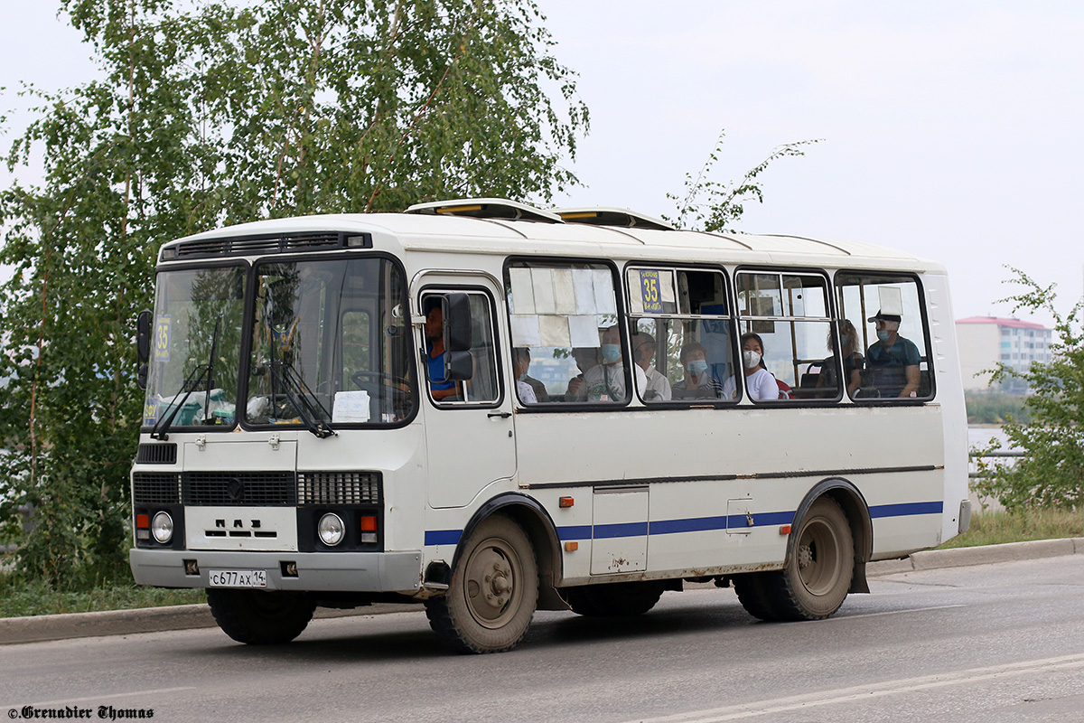 Саха (Якутия), ПАЗ-32054 № С 677 АХ 14