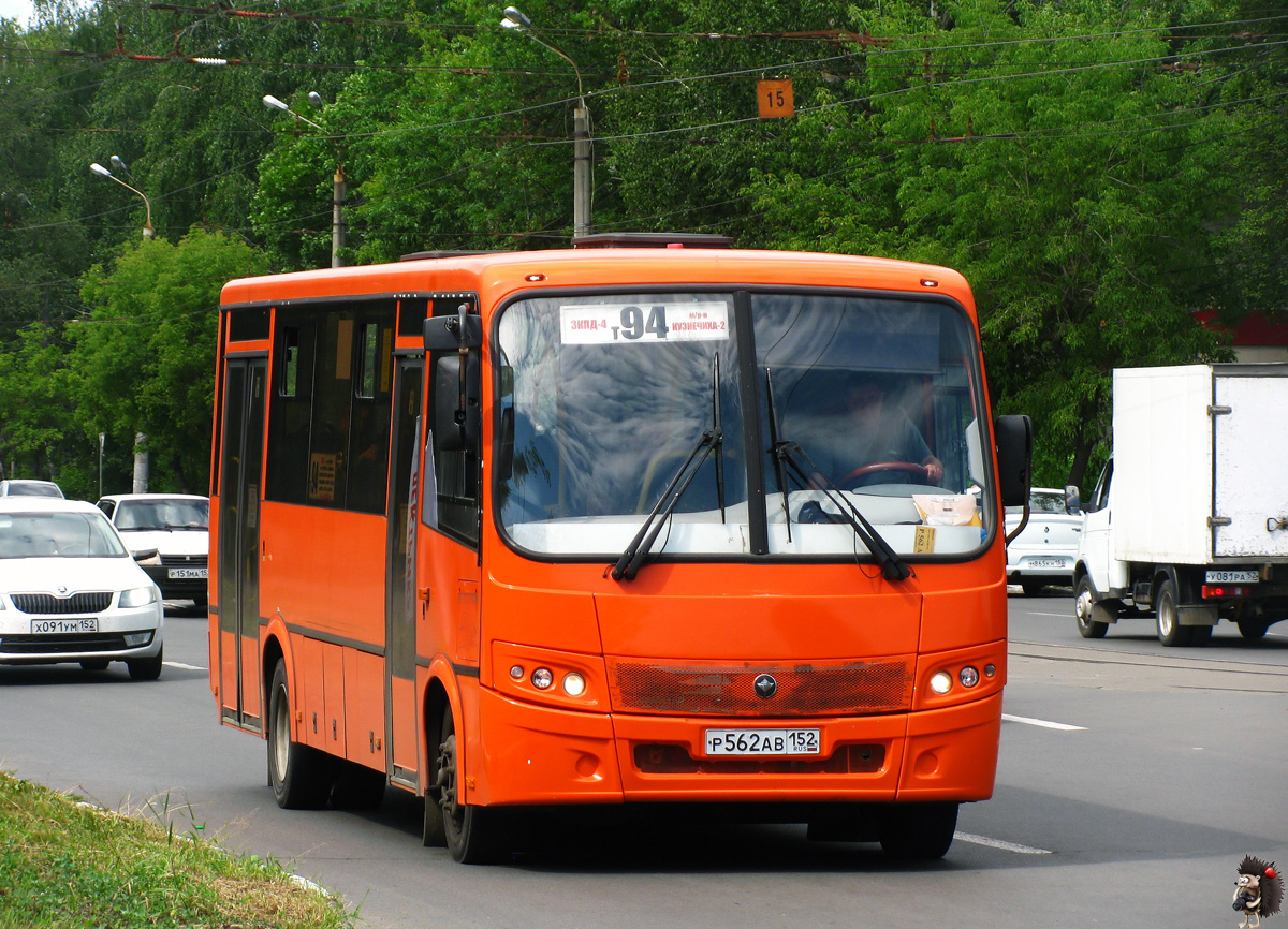 Obwód niżnonowogrodzki, PAZ-320414-04 "Vektor" Nr Р 562 АВ 152