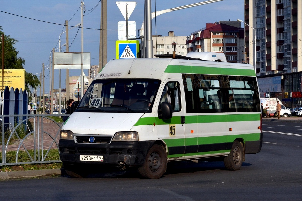 Ставропольский край, FIAT Ducato 244 CSMMC-RLL, -RTL № В 298 МС 126