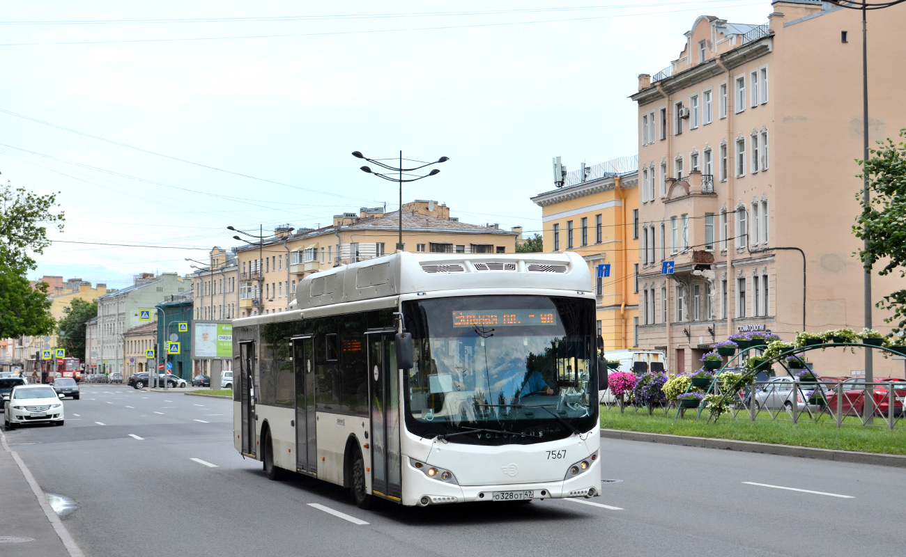 Санкт-Петербург, Volgabus-5270.G2 (CNG) № 7567