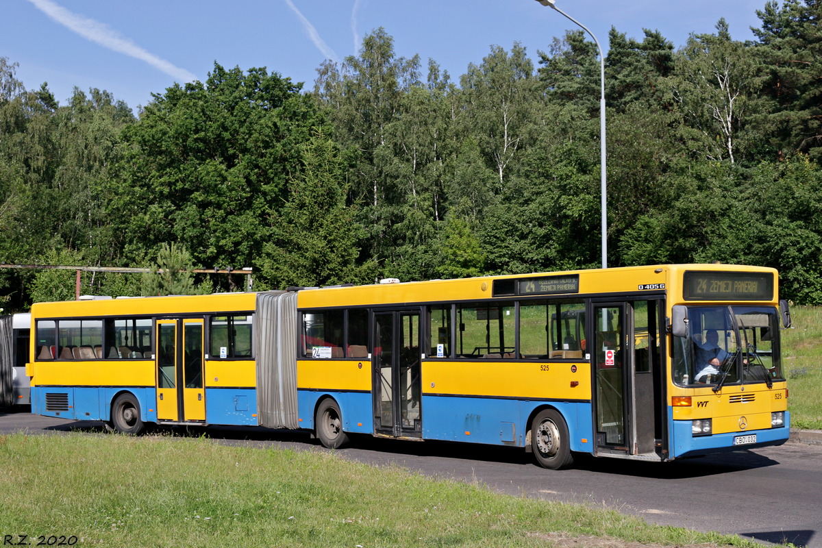 Литва, Mercedes-Benz O405G № 525