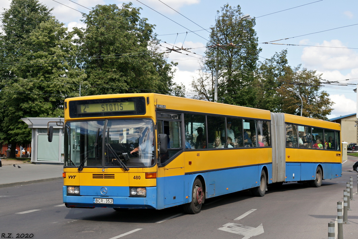 Литва, Mercedes-Benz O405G № 480