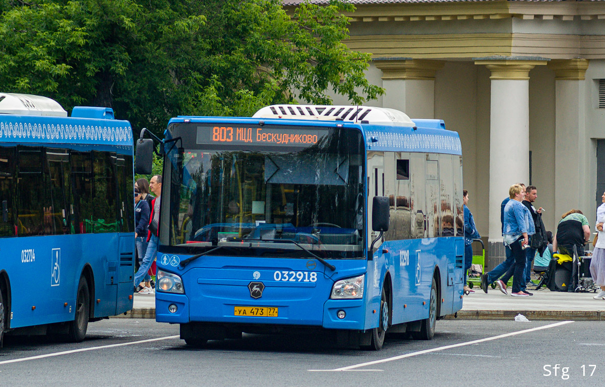 Moskau, LiAZ-4292.60 (1-2-1) Nr. 032918