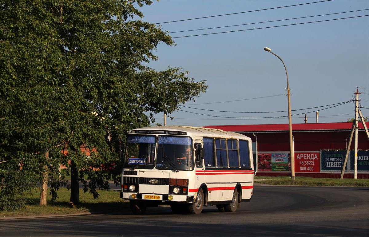 Новосибирская область, ПАЗ-32051-110 № МТ 011 54