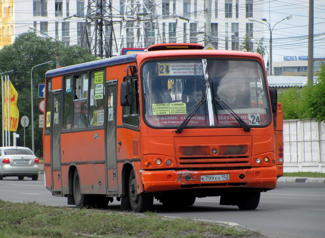 Нижегородская область, ПАЗ-320402-05 № К 799 ХН 152