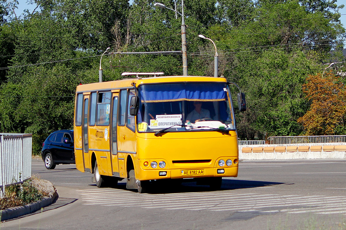 Днепропетровская область, Богдан А09202 № AE 8182 AA