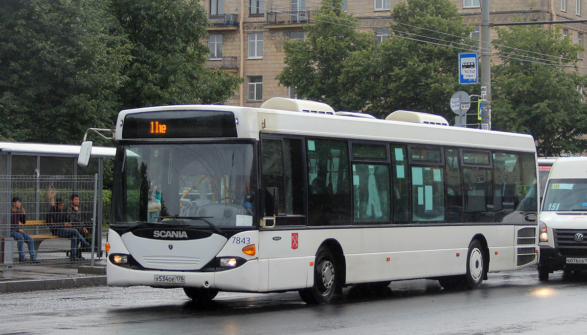 Санкт-Петербург, Scania OmniLink I (Скания-Питер) № 7843