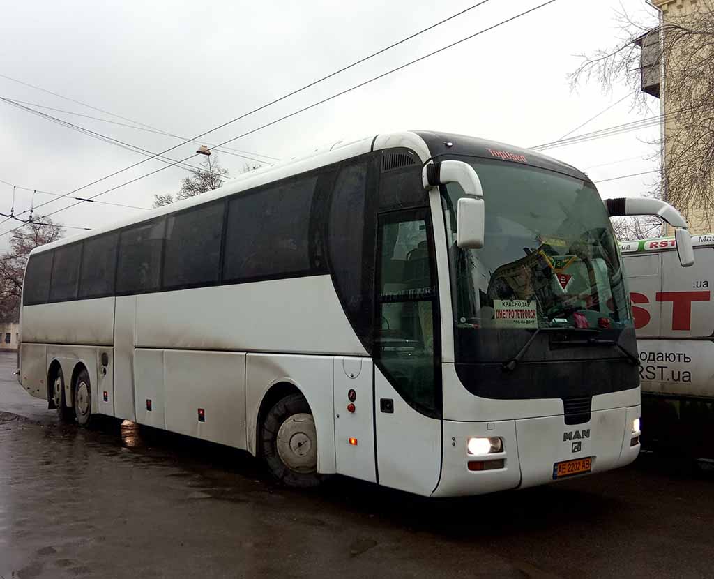 Днепропетровская область, MAN R08 Lion's Top Coach RHC464 № AE 2202 AB