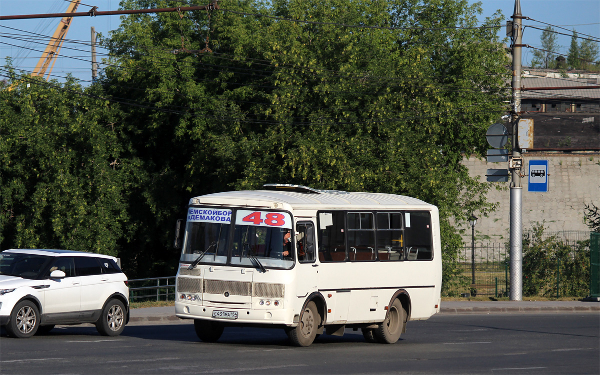 Новосибирская область, ПАЗ-32054 № Е 431 МА 154