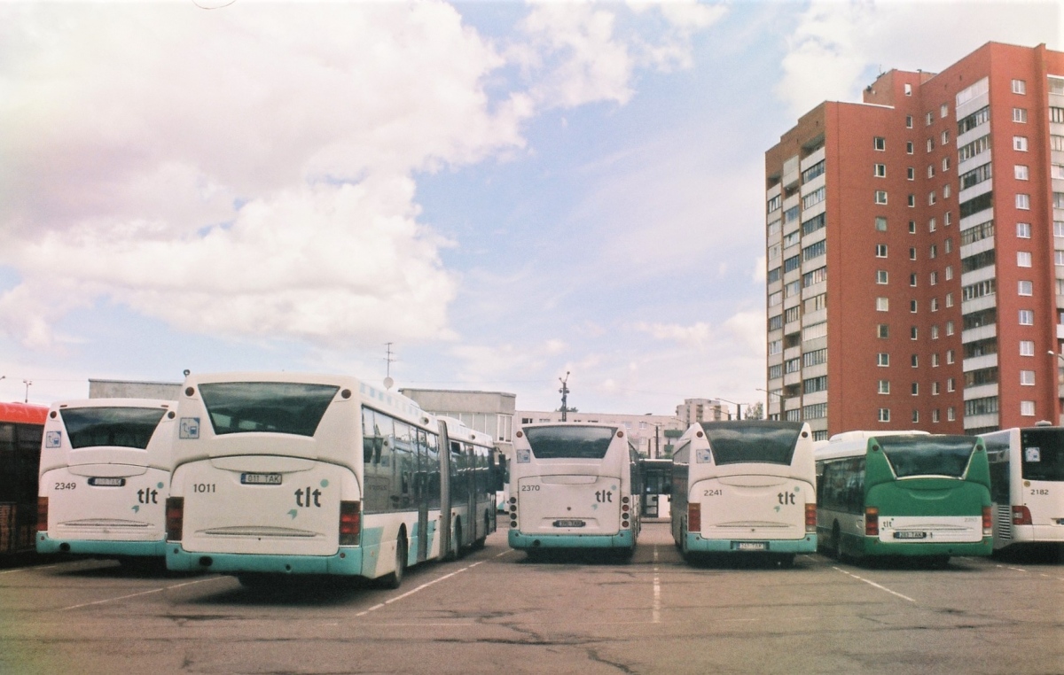 Эстония, Scania OmniLink I № 2349; Эстония, Scania OmniLink I № 1011; Эстония, Scania OmniLink II № 2370; Эстония, Scania OmniLink I № 2241; Эстония, Scania OmniCity I № 2283