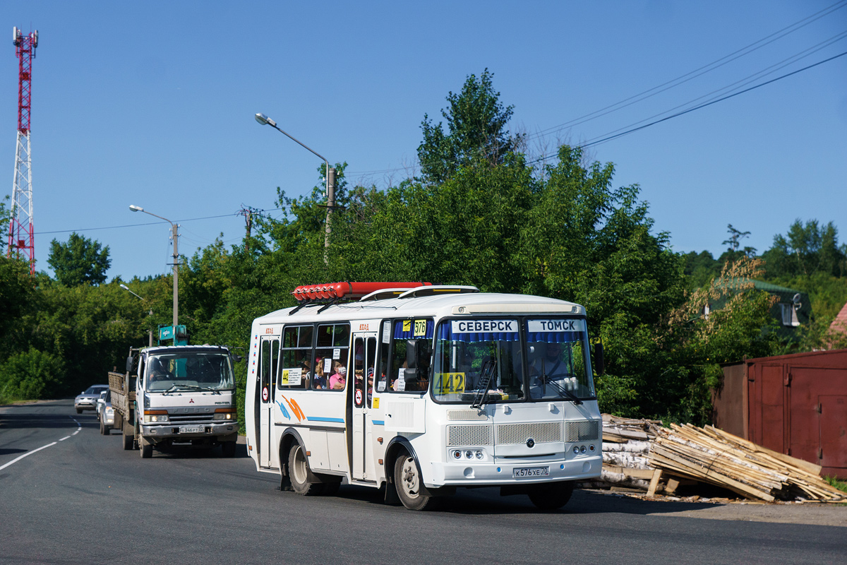 Томская область, ПАЗ-32054 № К 576 ХЕ 70