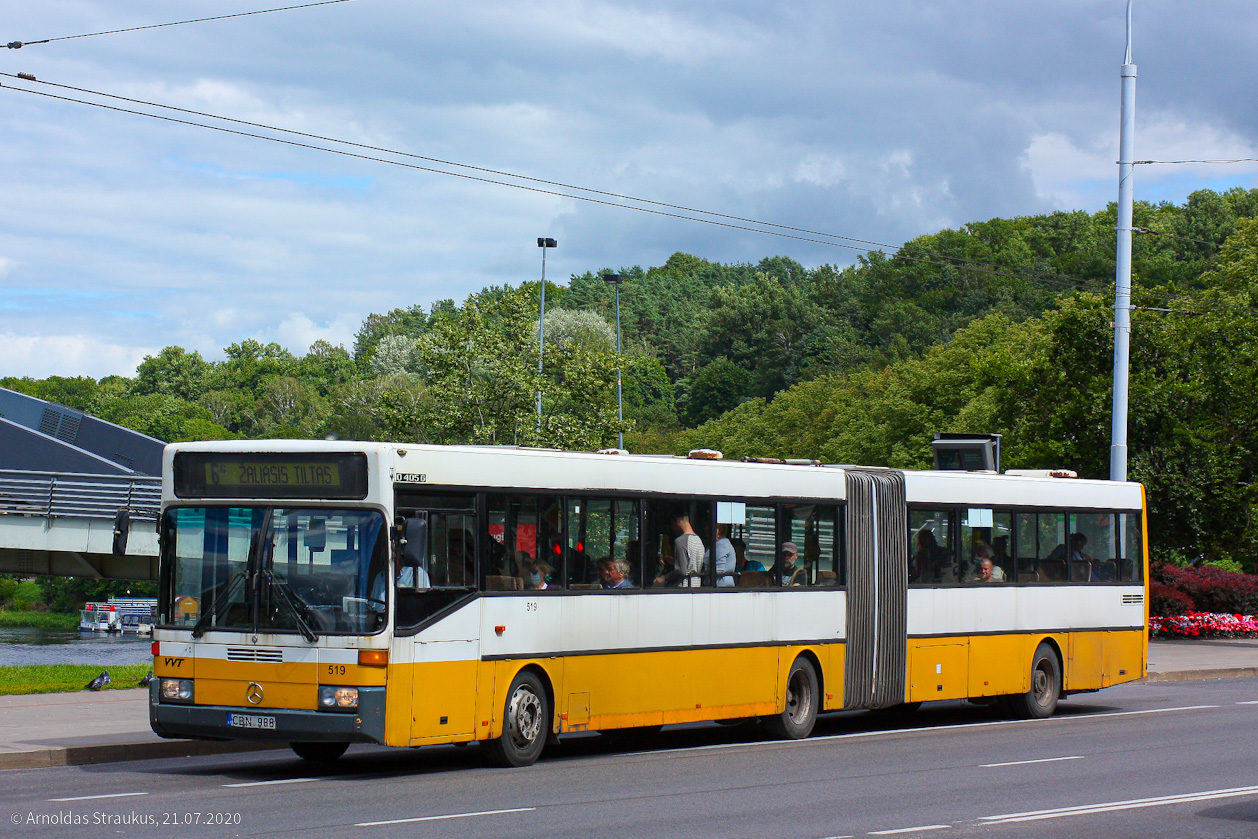 Литва, Mercedes-Benz O405G № 519