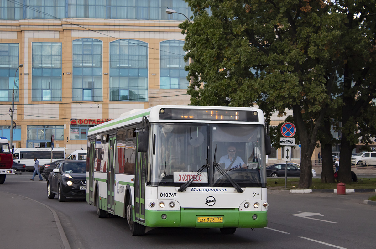 Москва, ЛиАЗ-5292.21 № 010747