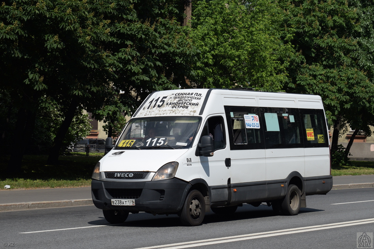 Санкт-Петербург, Нижегородец-2227UT (IVECO Daily) № 602