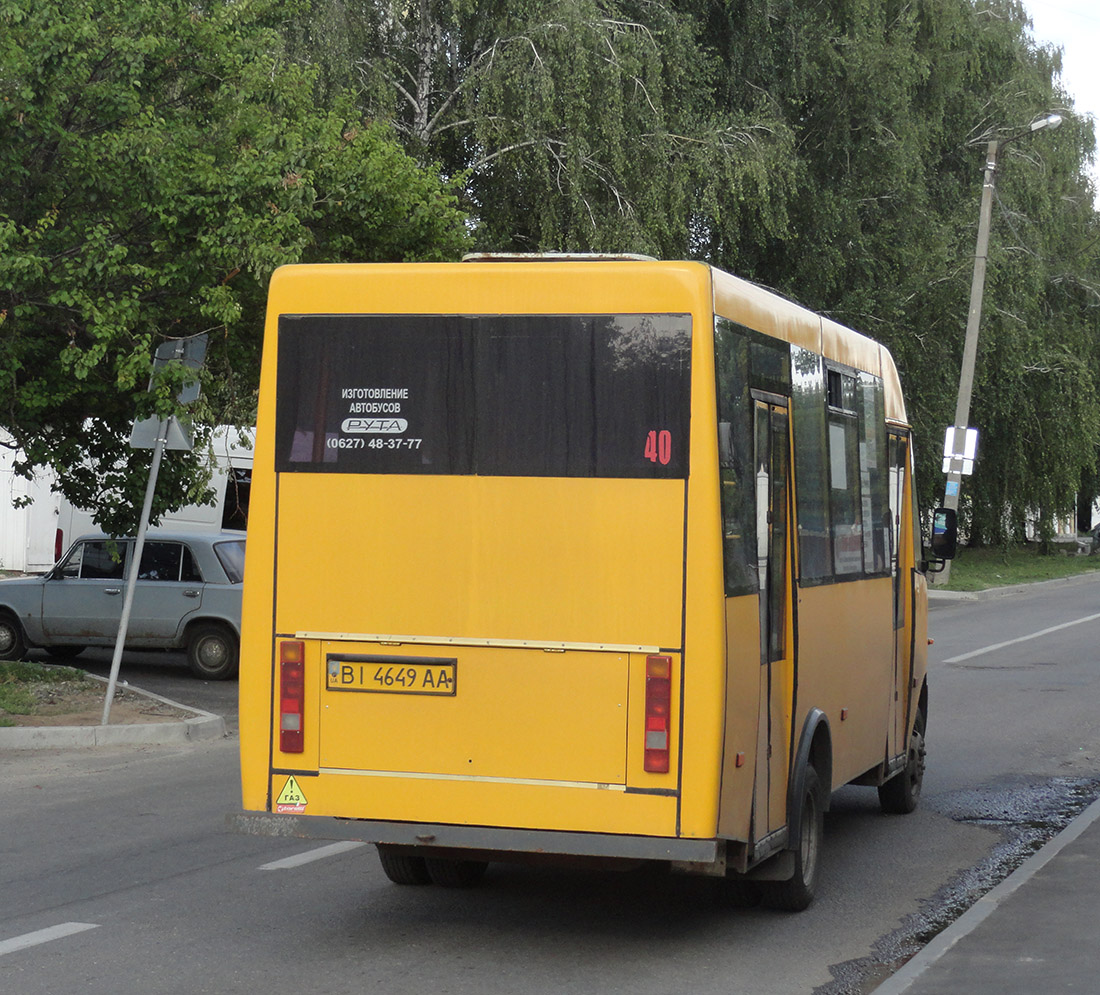 Полтавская область, Рута 25 № BI 4649 AA