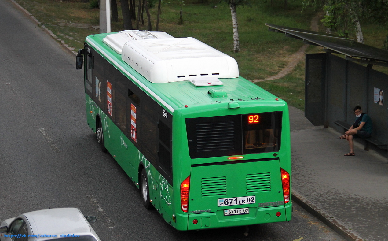 Алматы, Zhong Tong LCK6125HGAN № 3248