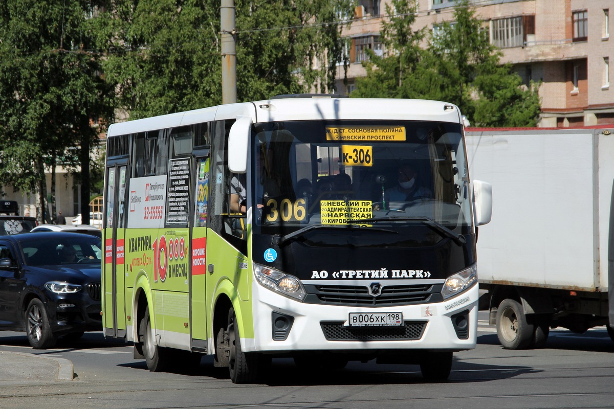 Санкт-Петербург, ПАЗ-320435-04 "Vector Next" № В 006 ХК 198