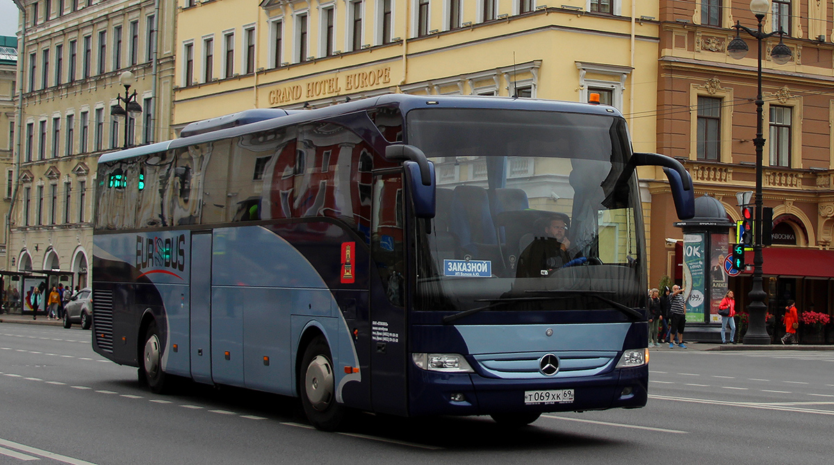 Ярославская область, Mercedes-Benz Tourismo II 15RHD № Т 069 ХК 69